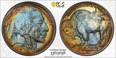 1913-S 5C Type 1 MS67