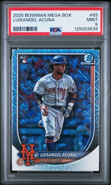 2025 Bowman Chrome #83 Ronald Acuña Jr. front