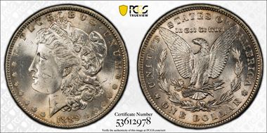 1889 $1 MS64