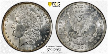 1893-O $1 MS62