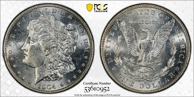 1904-S $1 MS63
