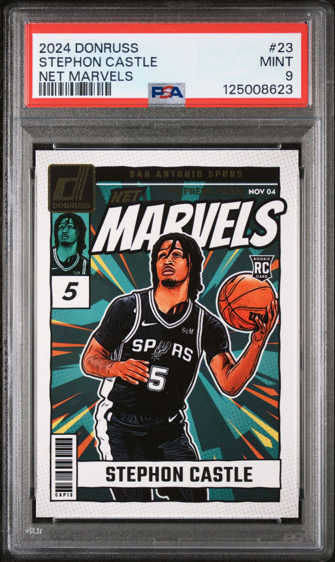 2024 Panini PANINI DONRUSS NET MARVELS #23 Stephon Castle front