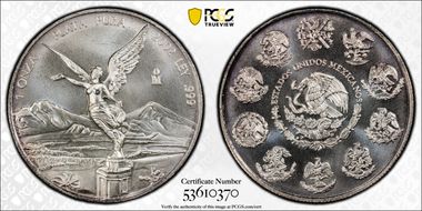 2002-Mo Onza Libertad Ag MS69