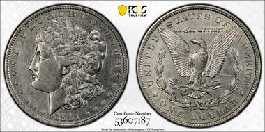 1881-O $1 N1