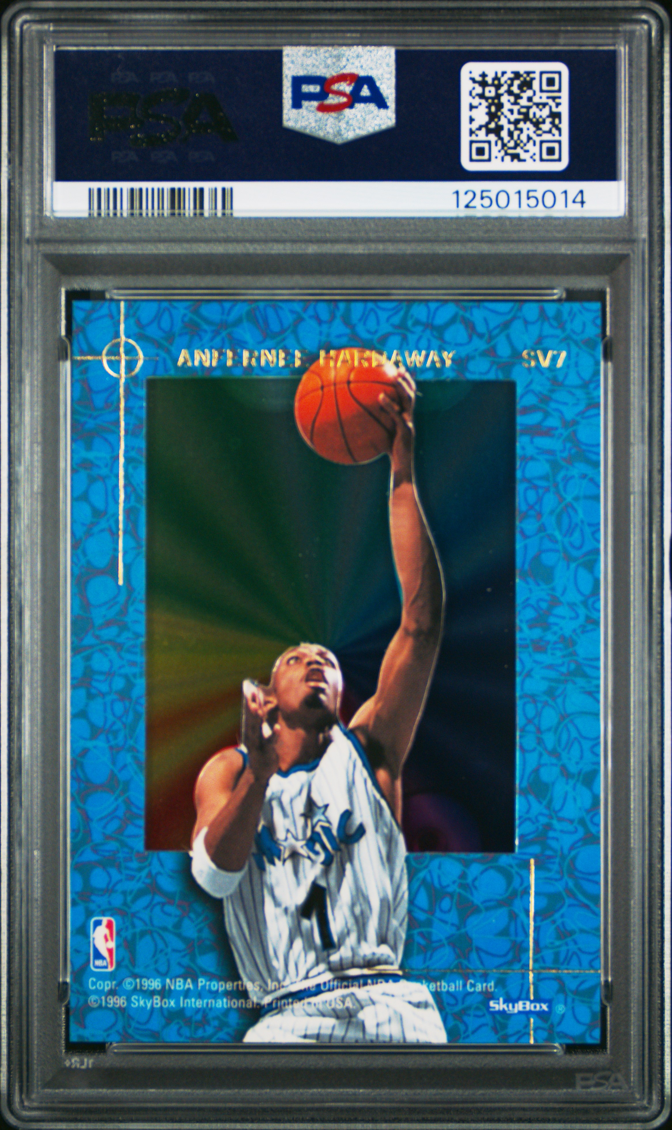 Brian G's 1995 Hoops Skyview Anfernee Hardaway #SV7 PSA 10 | Card