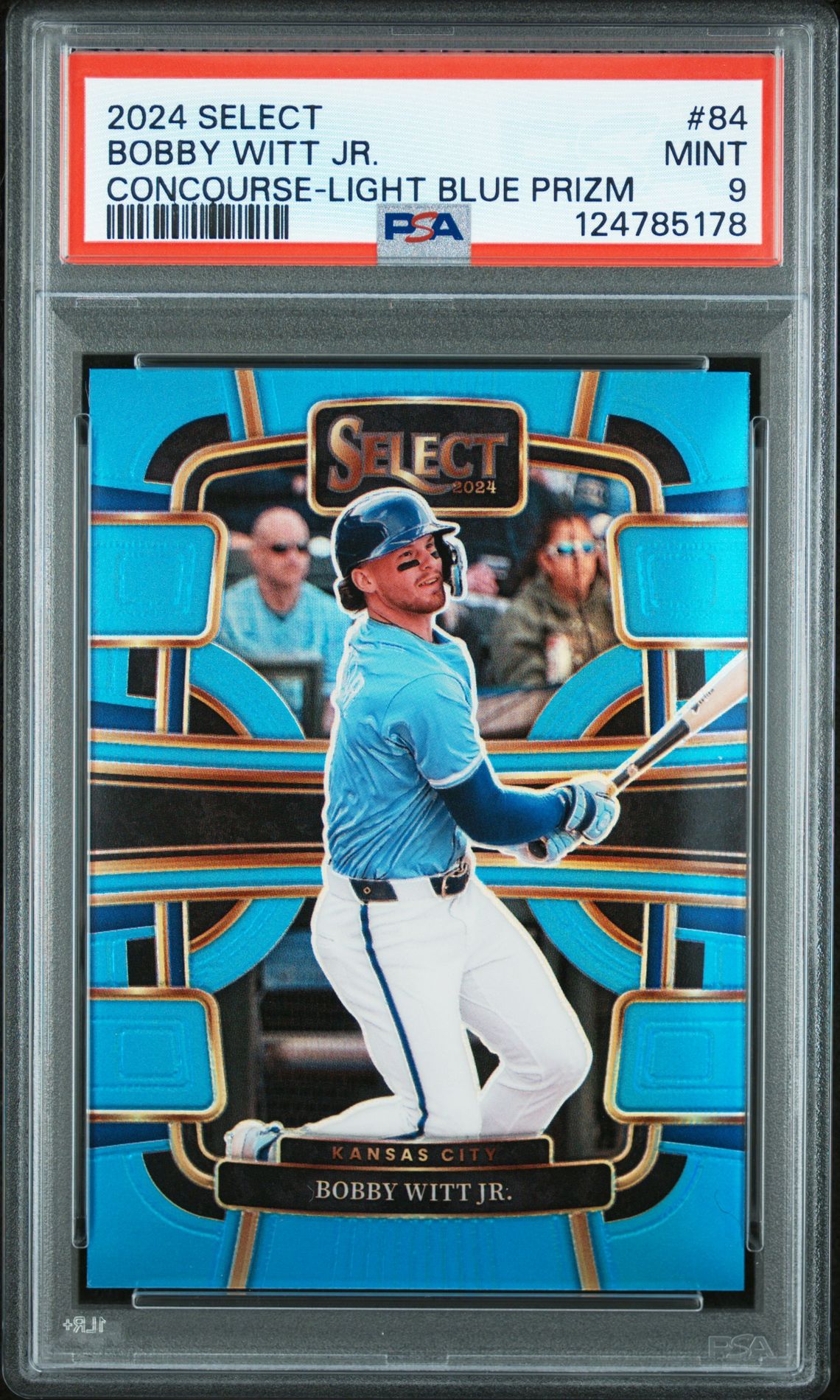 2024 Panini PANINI SELECT CONCOURSE Blue #84 Bobby Witt Jr. front