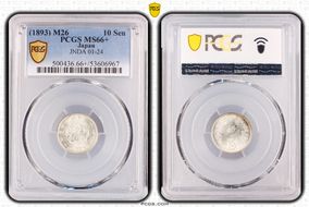 (1893) M26 10 Sen JNDA 01-24 MS66+