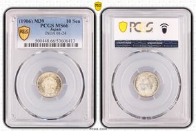 (1906) M39 10 Sen JNDA 01-24 MS66