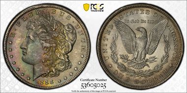 1888-O $1 MS65+ 