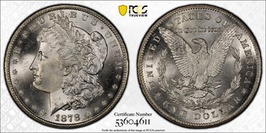 1878-CC $1 MS66