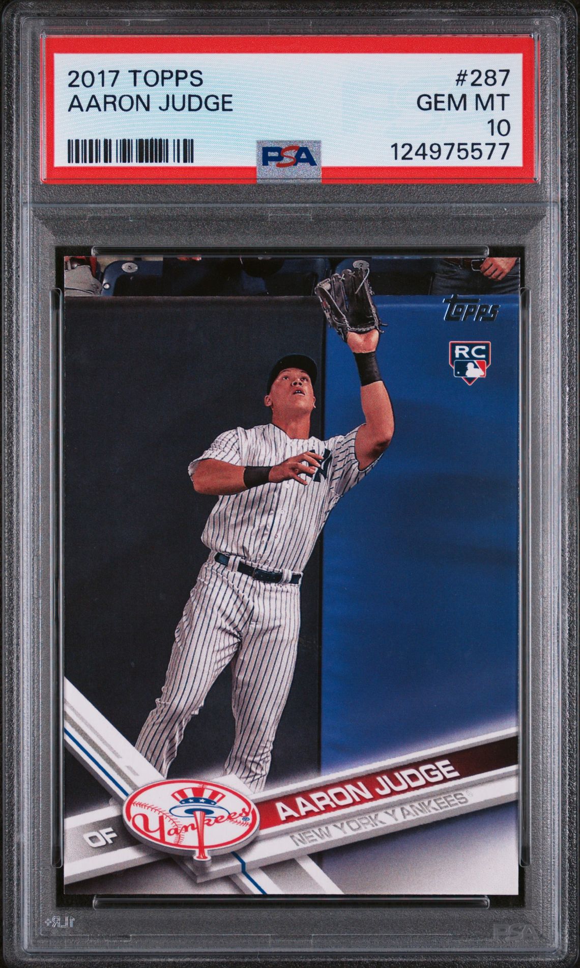 2017 Topps TOPPS #287 Aaron Judge front