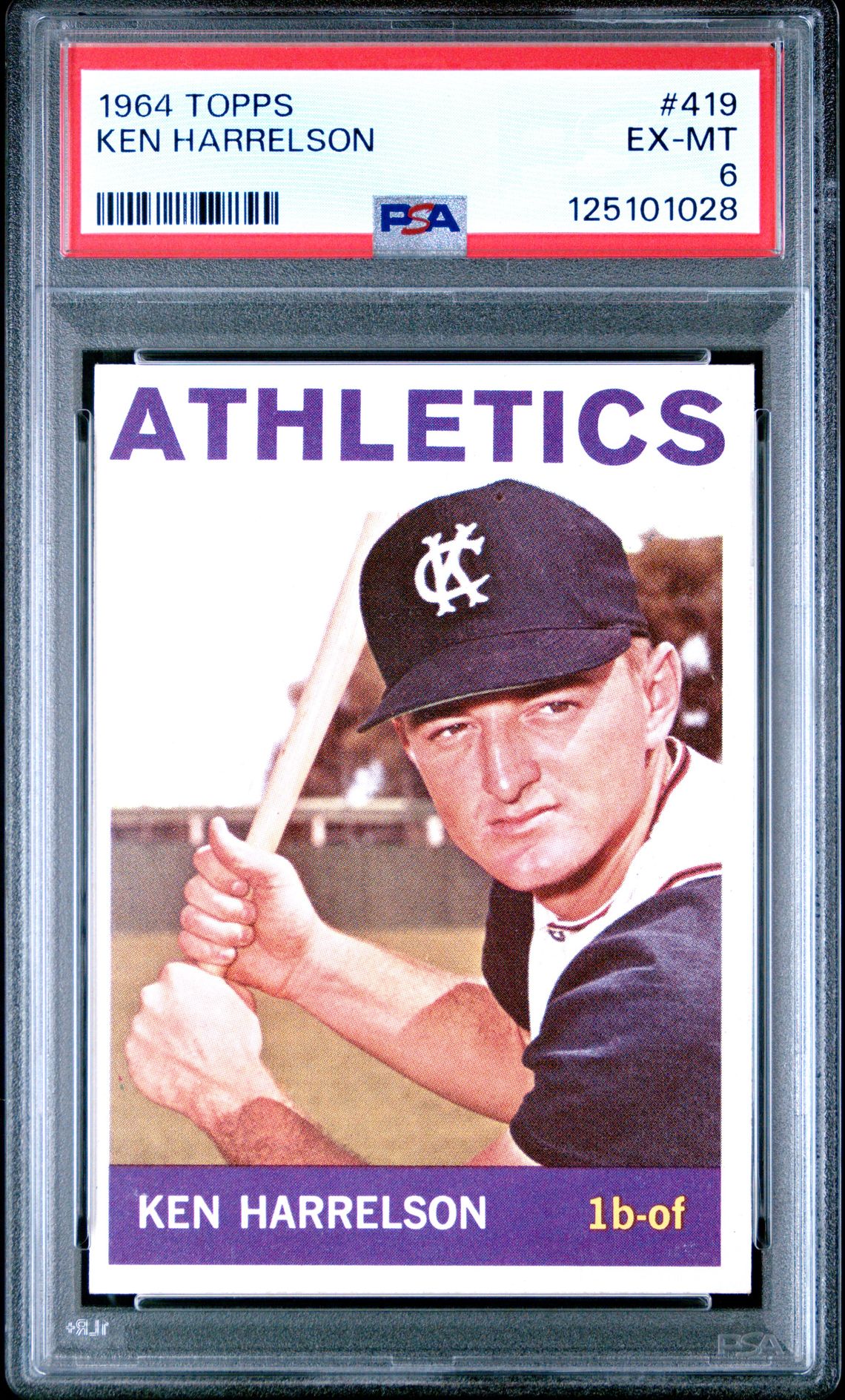 1964 Topps TOPPS #419 Ken Harrelson front
