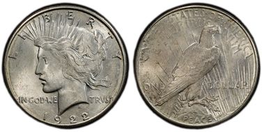 1922-S $1 MS63
