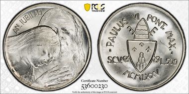 1975 500 L Holy Year MS64