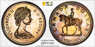 1973 S$1 R.C.M.P. Ag SP65