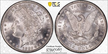 1882-CC $1 GSA Hoard MS64