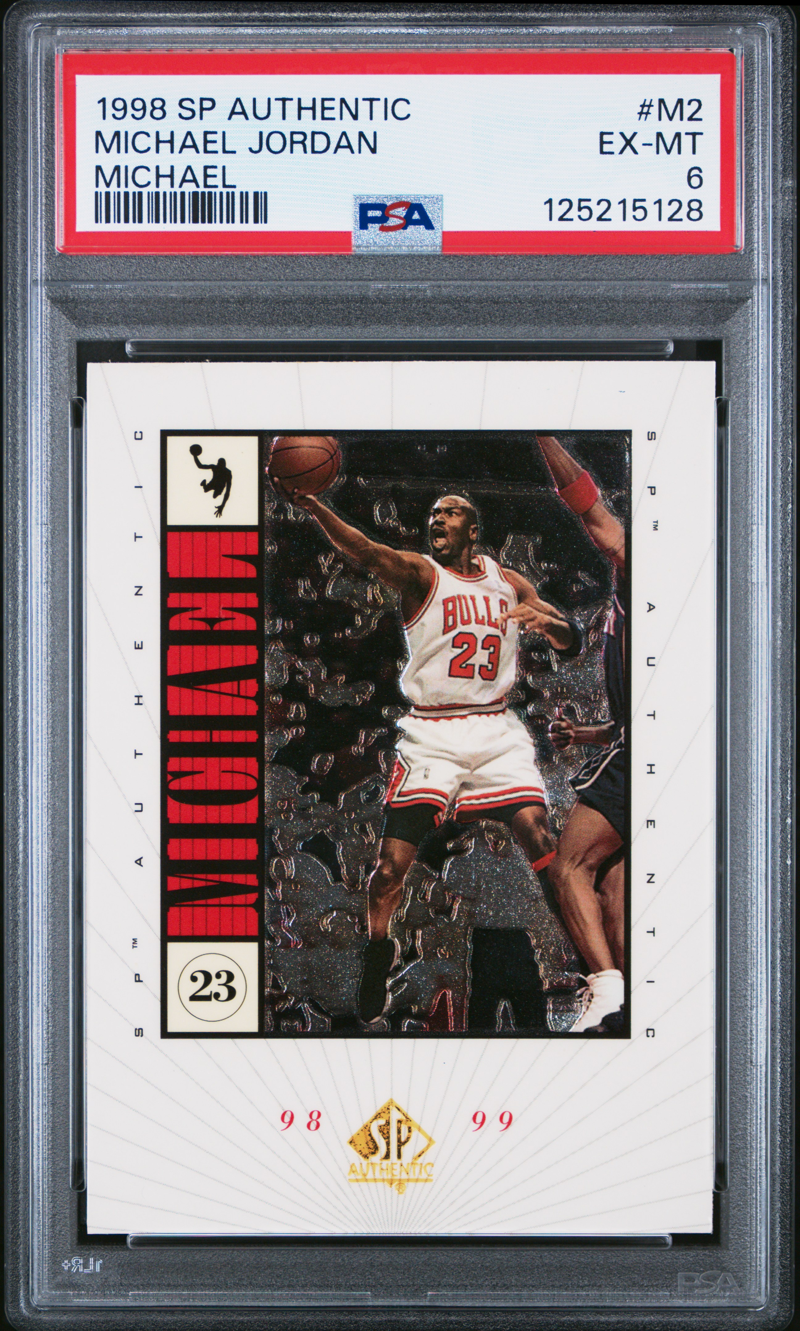frankie3500's 1998 Sp Authentic Michael Michael Jordan Michael #M2
