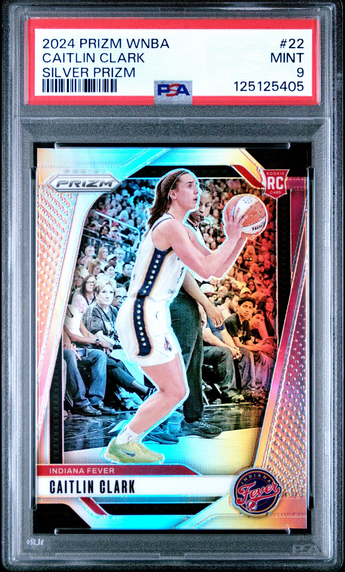 2024 Panini Prizm Wnba Caitlin Clark #22 (Silver Prizm) Mint 9 front