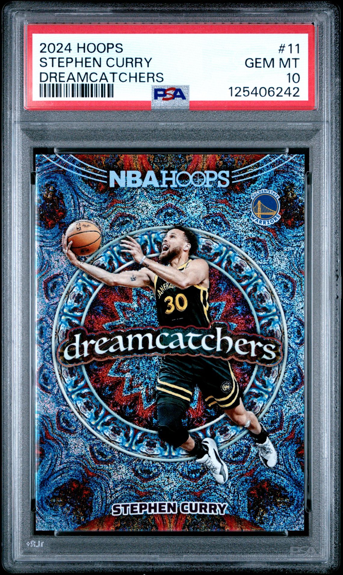2024 Panini Nba Hoops Dreamcatchers Stephen Curry #11 Gem Mt 10 front