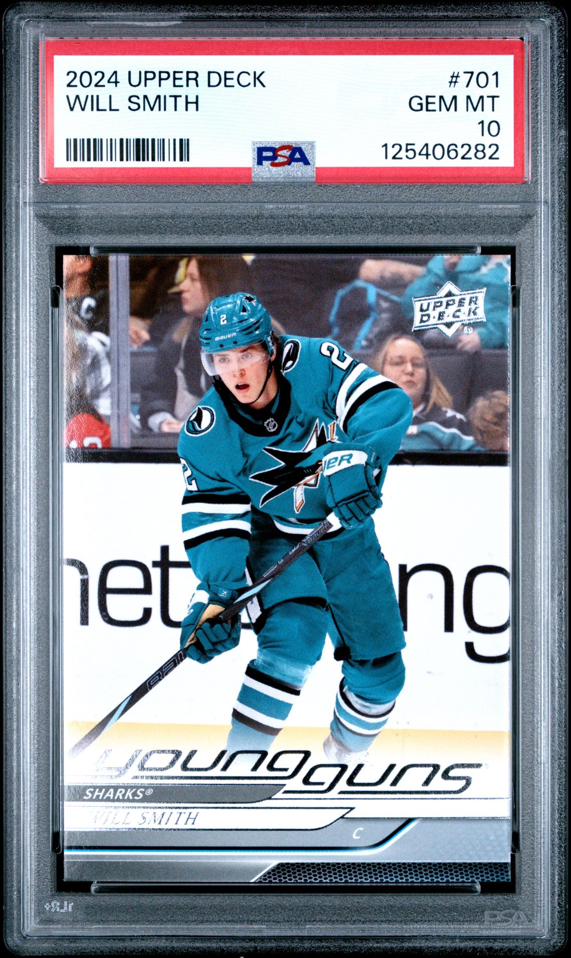 2024 Upper Deck Will Smith #701 Gem Mt 10 front