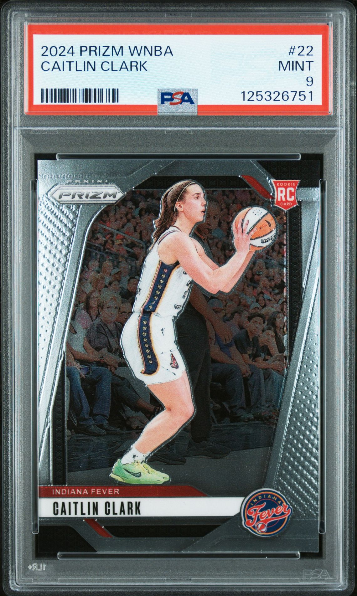 2024 Panini Prizm Wnba Caitlin Clark #22 Mint 9 front