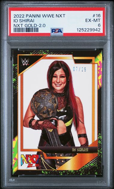 2022 Panini Gold #16 Io Shirai 1ln4 front
