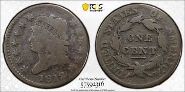 1812 1C Large Date G4BN