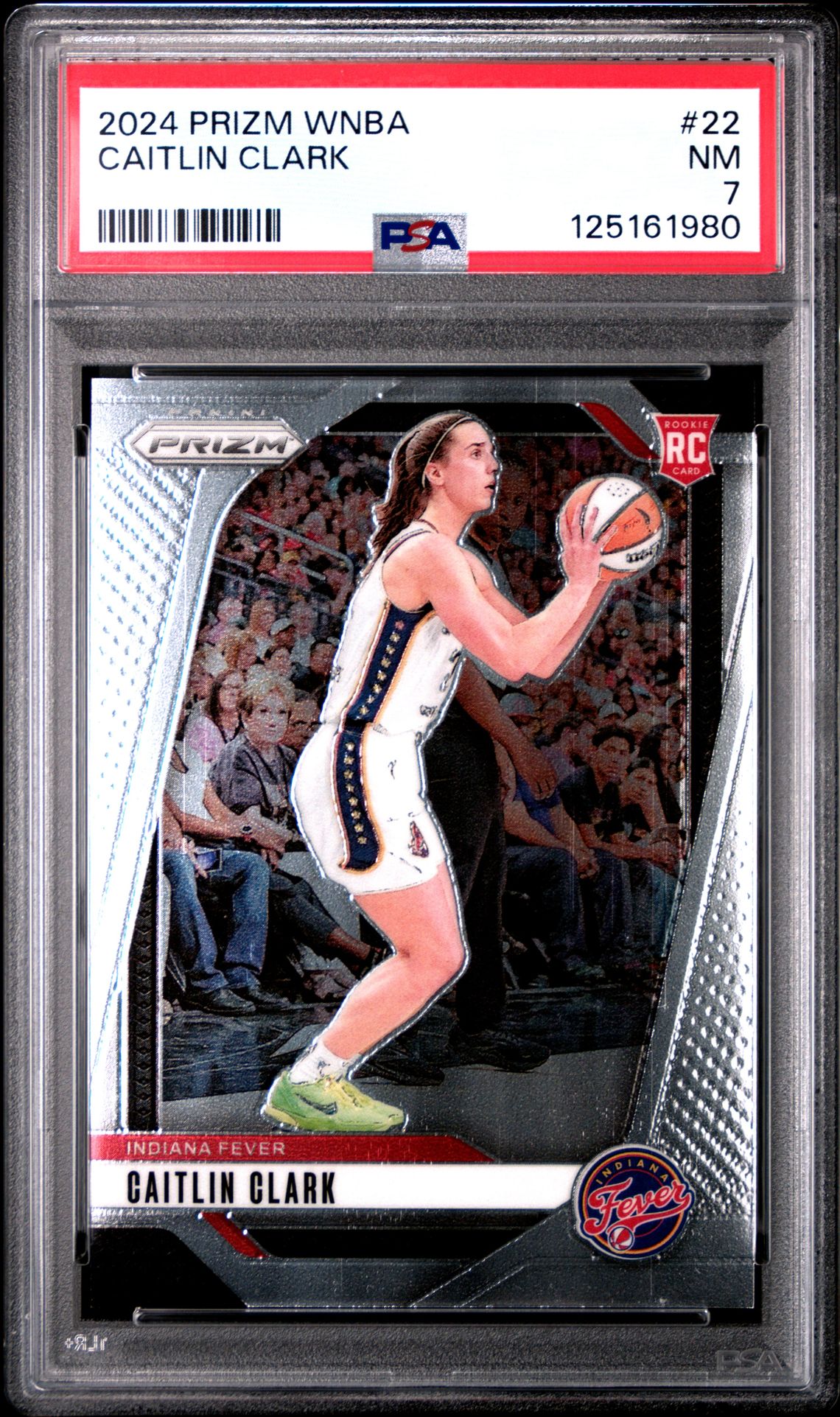 2024 Panini Prizm Wnba Caitlin Clark #22 Nm 7 front