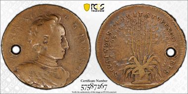 "1708" (1709) AE Medal Betts-106, Agave N1