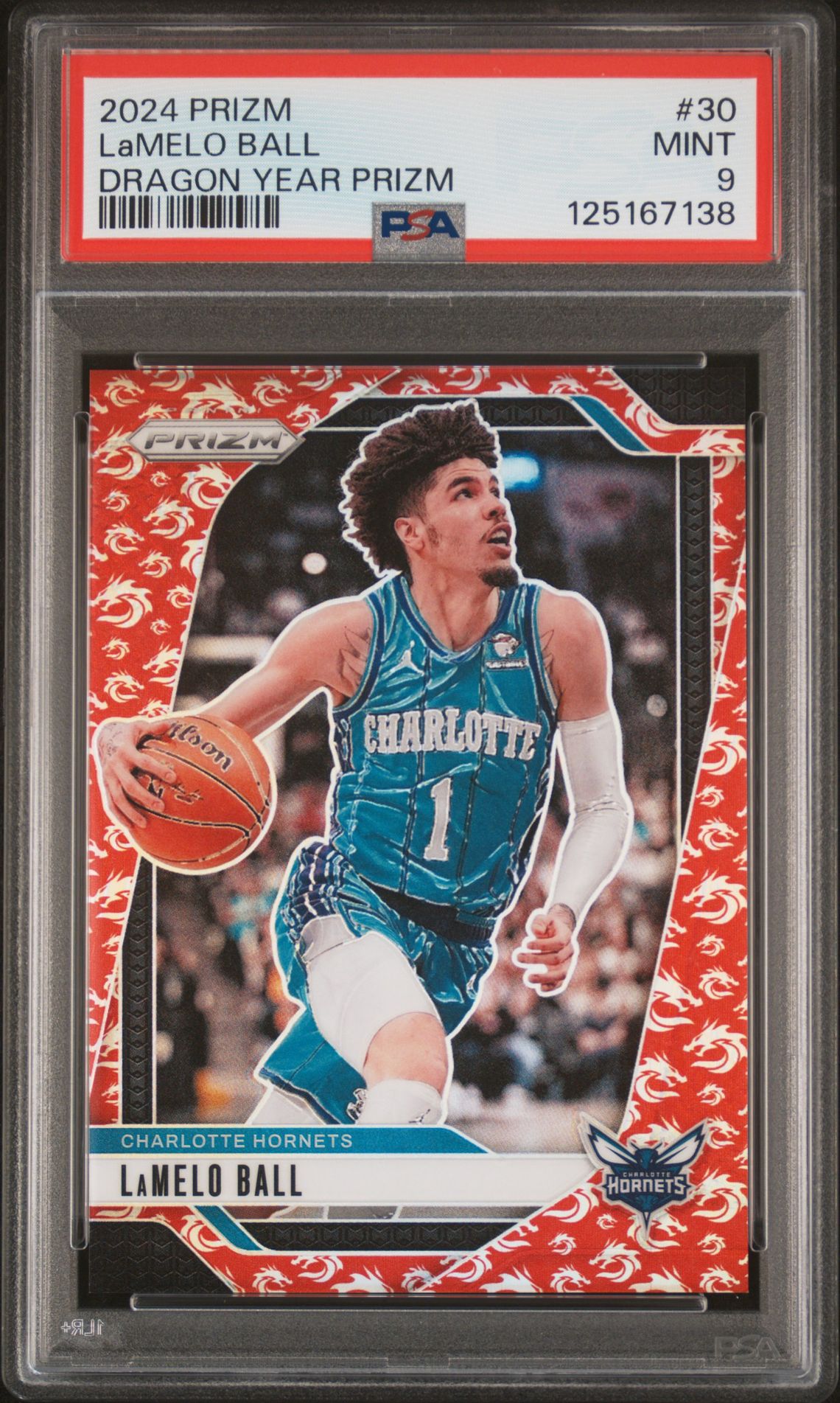 2024 Panini PANINI PRIZM DRAGON YEAR PRIZM #30 Lamelo Ball front