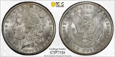 1880-CC $1 MS63