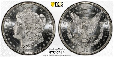 1883-CC $1 MS62