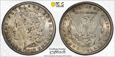 1897 $1 MS62
