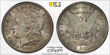 1903 $1 MS62
