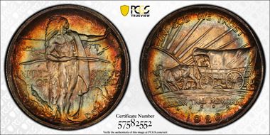 1926-S 50C Oregon MS68+