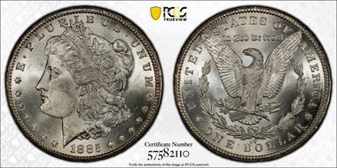 1885-CC $1 MS63