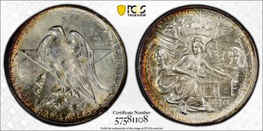 1937 50C Texas MS67+