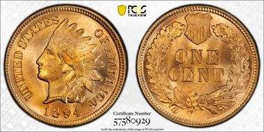 1894 1C MS67RD