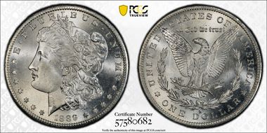 1889-S $1 MS65