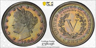 1896 5C PR67CAM