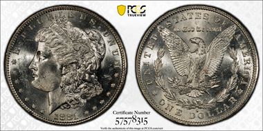 1881-S $1 MS63