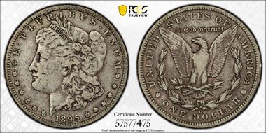 1895-O $1 F15