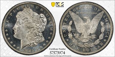 1883-O $1 MS64DMPL