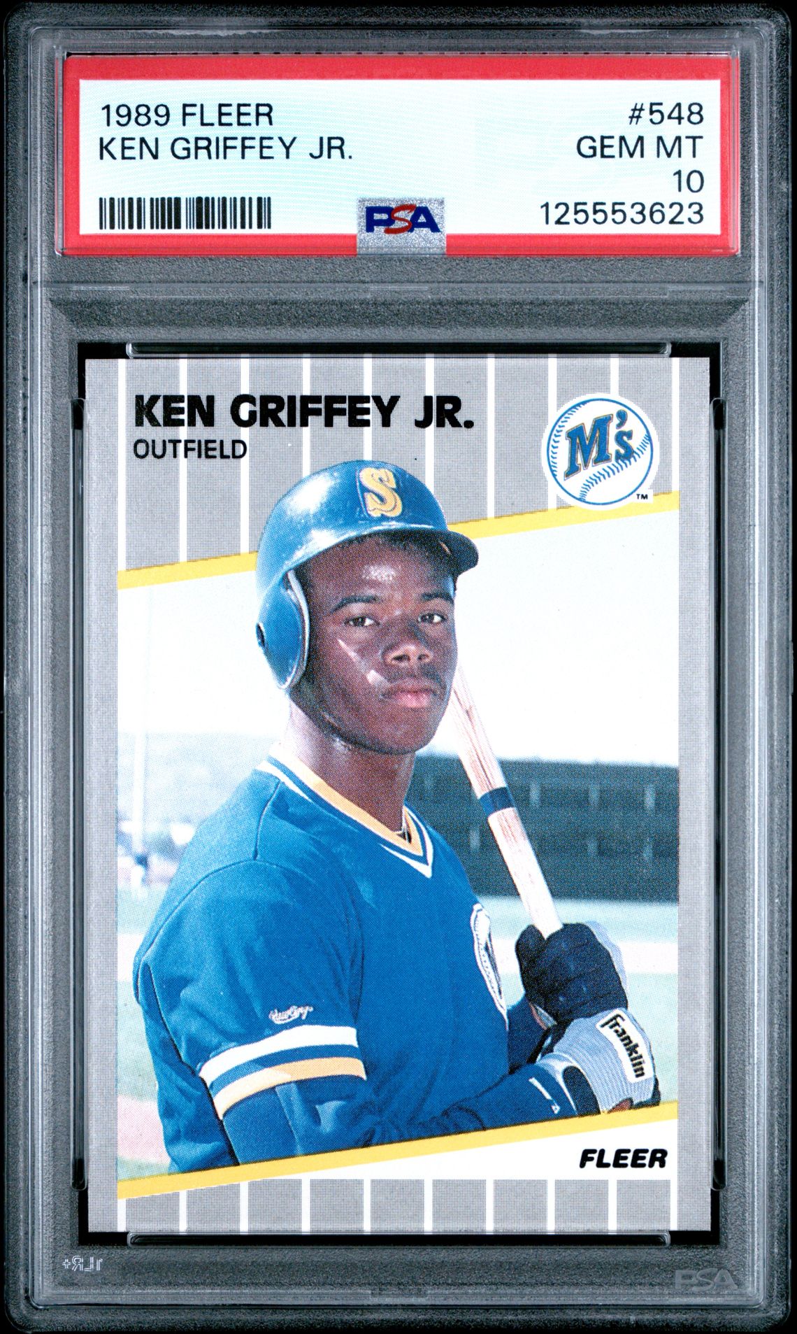 1989 Fleer FLEER #548 Ken Griffey Jr. front
