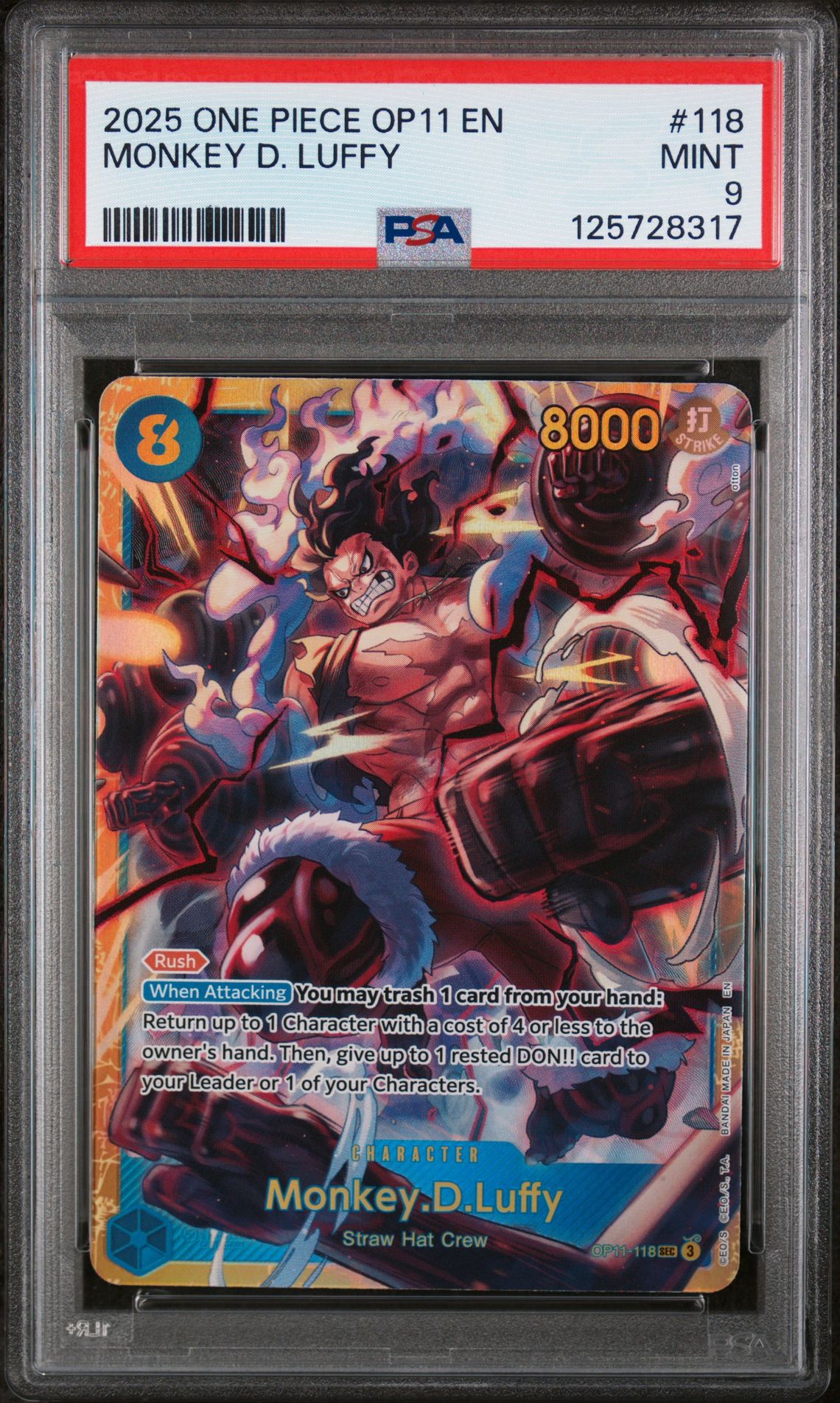 #118 MONKEY D. LUFFY