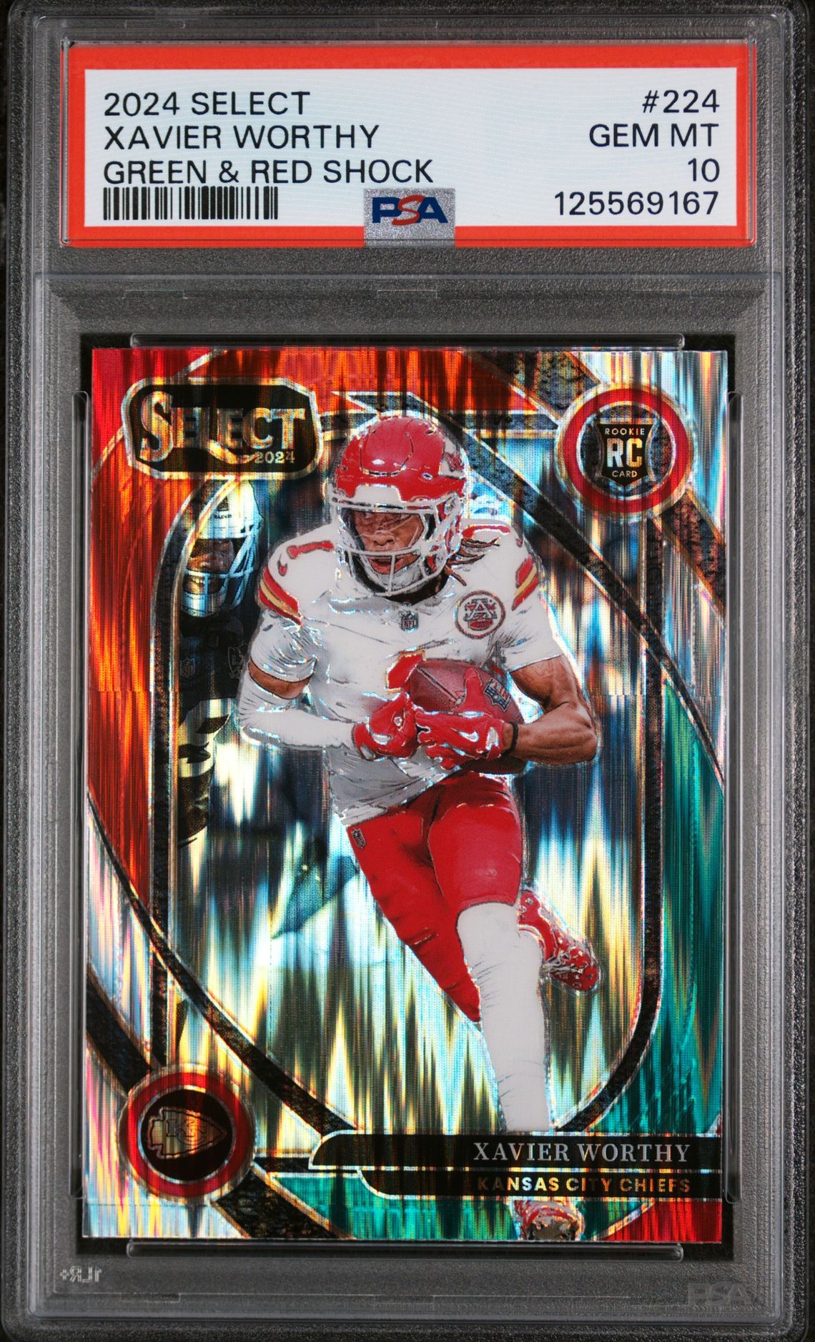 2024 Panini Panini Select #224 Xavier Worthy front