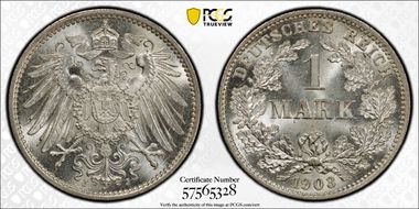 1903-J Mark J-17 MS66