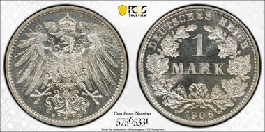 1906-E Mark J-17 MS67