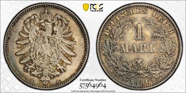 1886-E Mark J-9 MS64