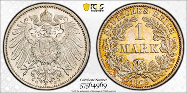 1908-G Mark J-17 MS63